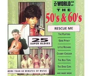 (CD Compilation, 25 Tracks, Various Artists) The Drifters - Up On The Roof / Chubby Checker - The Twist / Lesley Gore - It's My Party / The Tams - What Kind Of Fool Do You Think I Am? / Eddie Floyd - Knock On Wood etc..