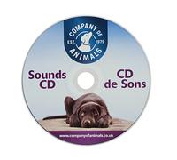 CD de sons Company of Animals - Formation de désensibilisation aux sons pour calmer les chiens contre les feux d'artifice, le tonnerre et autres sons banals. Convient aux chiots et aux chiens.
