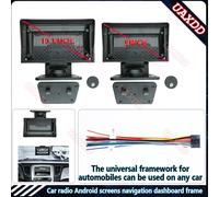 CD de voiture 9 pouces 10.1 pouces, écrans stéréo de Radio Android universels et polyvalents, accessoires de tableau de bord de navigation, cadre de faisceau de câbles