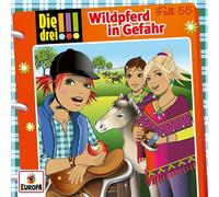 CD Die drei Épisode 55 Le cheval sauvage en danger