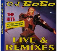 CD Dj Bobo Live & Remixes - The Hits - La Unique Album Avec Original Hits