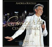 CD + DVD ANDREA BOCELLI - CONCERT ONE NIGHT IN CENTRAL PARK nouveau digipack