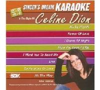 CD(G) Karaoké Celine Dion (Livret parole inclus)