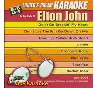 CD(G) Karaoké Elton John (livret paroles inclus)