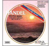 CD - Handel, Water Music, Concerto Grosso N° 1 & N° 2 - Bernard Lanner