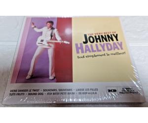CD JOHNNY HALLYDAY TOUT SIMPLEMENT LE MEILLEURS DIGIPACK NEUF 2 CD 40 TITRE ETjo