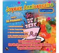 CD Joyeux Anniversaire 96 Prénoms "Garçons"