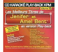 CD Karaoké Play-Back Kpm Vol.15 "Amel Bent & Jenifer"