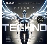 CD Melodic Techno 2025 De Various Artists 2CDs Mixé Par Tom Franke