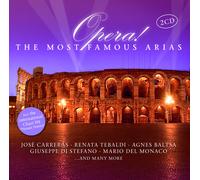 Divers artistes – Opéra The Most Famous Arias – 2 CD – Import