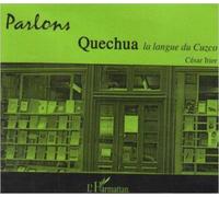 Cd parlons quechua - César Itier - L'harmattan - broché - Livre