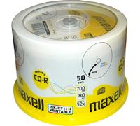 CD-R 700MB 80MIN MAXELL PRINTABLE cake 50
