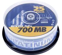 CD-R 80 vierge 700 Mo Platinum 102565 25 pc(s) tour
