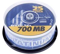 CD-R 80 vierge 700 Mo Platinum 102565 25 pc(s) tour