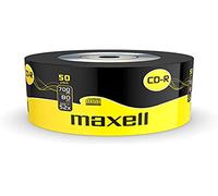 Maxell CD-R 624036 - Pack de 50 CD-R 700 MB (80 min) 52x
