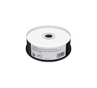 MediaRange CD-R 900 Mo/100 Min, Vitesse d'écriture 48 Fois, Imprimable sur Toute la Surface (imprimante à Jet d'encre), 25 Cake Box