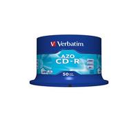 Verbatim CD-R AZO Crystal 700 Mo 52x 50 pièce(s)
