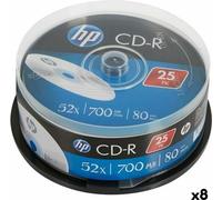 CD-R HP 700 MB 52x (8 pièces)
