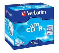 Verbatim CD-R AZO Crystal 700 Mo 52x 10 pièce(s)