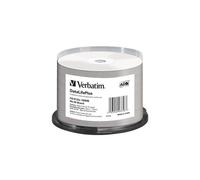 CD-R - VERBATIM - 700MB - 52X - Blanc - 50 pièces - Imprimable thermique large