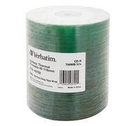Verbatim - CD-R 100 x 700 Mo 52x Blanc - Surface imprimable thermique large