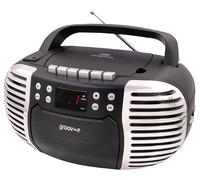 CD / Radio Retro Boombox Avec Lecteur De Cassette, Noir - GVPS813/BK