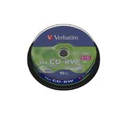 Verbatim CD-RW 12x 700 Mo 10 pièce(s)