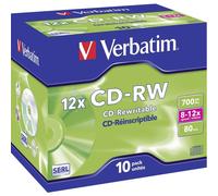 Verbatim 43147 CD vierge CD-RW 700 Mo 10x 1 pièce(s)
