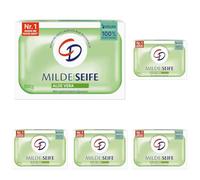 CD Savon doux à l'aloe vera 100 g végétalien et sans microplastique (Lot de 5)