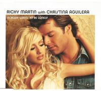 CD Single : Ricky Martin-Nobody Wants to Be Lonely (Personne ne veut être seul)