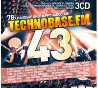 CD Teachnobase.FM Vol. 43 De Divers Artistes 3CDs - Digipack