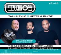 CD Techno Club Vol. 68 De Talla 2XLC, Metta & Glyde 2CDs