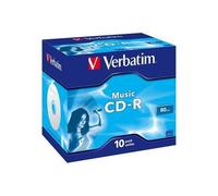 CD Verbatim audio P10 80min MUSIC LIFE PLUS