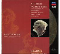 (CD Video) Beethoven/ Concerto per piano n.3 Op. 37 - Brahms/Concerto per piano n.1 Op. 15 - A.Rubinstein (piano) - Concertgebouw Orchestra dir. Bernard Haitink