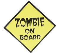 CD visionnaire zombies à bord autocollant G