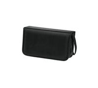 CD Wallet 120 - Portefeuille pour disques CD/DVD - 120 disques - nylon - noir