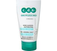 cd6+ crème déodorante de soin, 6 tubes