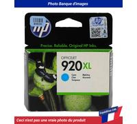 Original HP 920 XL cyan OfficeJet 6500 6000 7000 7500 o.V. DATE 09/2019