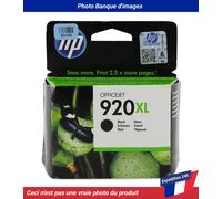 HP 920XL cartouche d'encre Noire authentique CD975AE (TVA incluse)