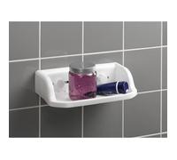 CDaffaires etagere de douche a ventouses fortes plastique