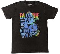 <![CDATA[Blondie Whiskey A Go Go Black M T-shirt]]>