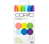 <![CDATA[Copic Ciao Cartouche d'encre Brights 6 pièces]]>