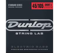 Jim Dunlop Jeu de cordes pour basse DBN45105S Nickel 4 cordes .045-.105 Échelle courte