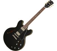 <![CDATA[Gibson ES-335 Vintage Ebony Guitare semi-acoustique]]>