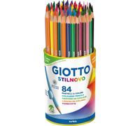 <![CDATA[GIOTTO Stilnovo Coffret crayons de couleur Mélange 84 pcs]]>