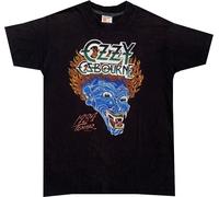 <![CDATA[Ozzy Osbourne Bark At The Moon Tour '84 (Back Print) Black L T-shirt]]>