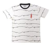 <![CDATA[Slipknot The End, So Far Tribal-S & Barcode (Back Print Ringer) White M T-shirt]]>