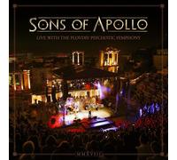 Sons of Apollo – Live With the Plovdiv Psychotic Symphony – Vinyle LP, édition limitée, coffret ambre