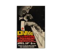 CDAXHOZ Poster Duke Ellington - Décoration murale pour hôtel, salon, chambre à coucher, salle de bain, bar, comptoir - 40 x 60 cm - Style sans cadre