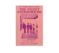 CDAXHOZ Poster The Velvet Underground7 - Décoration murale pour hôtel, salon, chambre à coucher, salle de bain, bar, comptoir - 40 x 60 cm - Style sans cadre